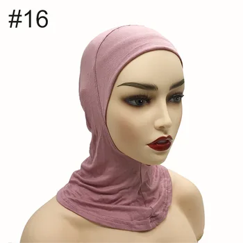 2020 Muslimanska Oblačila Hidžab Šal Ženske Islamske Cevi Notranji Turban Kapa Bombaž Glavo, Rute Na Debelo Hairband Glavo Dodatki Za Lase