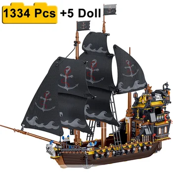 2020 Najnovejši Karibskih Piratov Čoln Black Pearl Ladje Set Model Gradniki Fant Božična Darila Za Rojstni Dan Otroci Igrače Za Otroke
