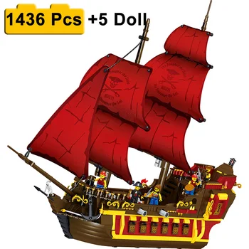 2020 Najnovejši Karibskih Piratov Čoln Black Pearl Ladje Set Model Gradniki Fant Božična Darila Za Rojstni Dan Otroci Igrače Za Otroke