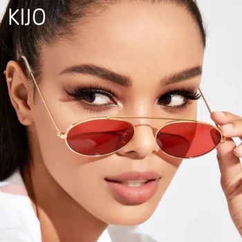 2020 nov krog sončna očala kovinski ženske multicolor kakovosti pregledna očala ženske senčenje modni retro sončna očala