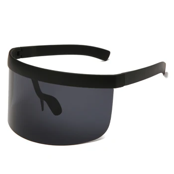 2020 nova Modna sončna Očala Ženske, Moške blagovne Znamke Design sončna Očala Goggle Velik Okvir Ščit Vizir Moških Windproof Očala UV400