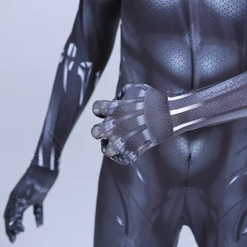 2020 Nove Black Panther Kostum Otroci Odraslih Državljanske Vojne Superheroj Kostum Cosplay Otrok Moških Superheroj Halloween Party Jumpsuit