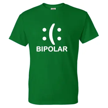 2020 Poletje Bipolarna Pretres Nasmeh Grafični Novost Vzorec Ulične Moški Ženske Sarkastičen Smešno T Shirt Priložnostne Bombaž Majica