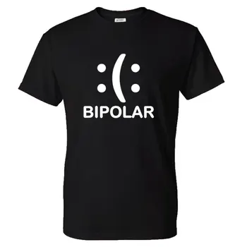 2020 Poletje Bipolarna Pretres Nasmeh Grafični Novost Vzorec Ulične Moški Ženske Sarkastičen Smešno T Shirt Priložnostne Bombaž Majica