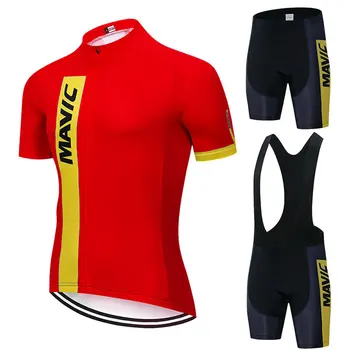 2020 Pro Poletje Ekipa MAVIC Kolesarski Dres Oblačila MTB Oblačila Kolesarska Oblačila Maillot Ropa Ciclismo Kolesarjenje Jersey Moški