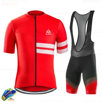 2020 Rdeče Kolesarjenje Jersey Moški Slog Kratke Rokave Kolesarjenje Oblačila Za Šport Na Prostem Mtb Ropa Ciclismo Kolo Oblačila Triatlon