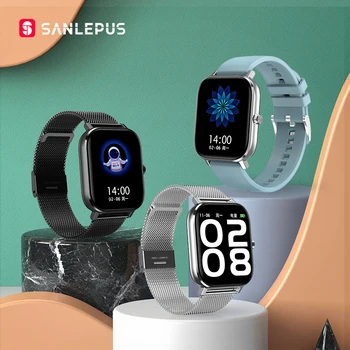 2020 SANLEPUS EKG Pametno Gledati Bluetooth Klic IP67 Nepremočljiva Smartwatch Moški Ženske Srčnega utripa Za Android GTS Telefon Apple