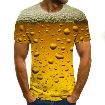 2020 Ustvarjalno tiskanje 3D T-shirt moški in ženske srčkan majica poliester T-shirt tiskanje 3D T-shirt poletje kul oblačila