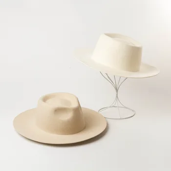 202007-hh8165 vrhunske kakovosti mehke volne formalno trdna fedoras pokrivalo moški ženske prosti čas panama jazz klobuk