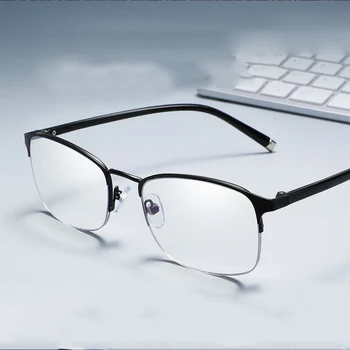 2021 Pol Okvir Postopno Obravnavi Očala Moški Ženske Multifokalna Bifocal Anti Modra Svetloba Tr90 Povečevalna Očala Presbyopic