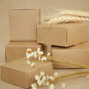 20pc DIY Kraft papir, Kraft papir, darilne škatle za poroko,rojstni dan in Božič stranka, darilni Ovojni papir, doma stranka suppiles