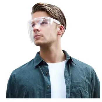 20PC Varnost Obraz Ščit Pregleden Zaslon Očala Masko Vizir Zaščita Oči Očala Anti-fog Zaščitno Masko Očala #910