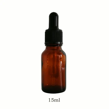 24, Oranžna, 15 ml (1/2 oz) Steklenice s Stekleno Oko Droppers za eterična olja aromaterapija Prazne Povratne Steklenice