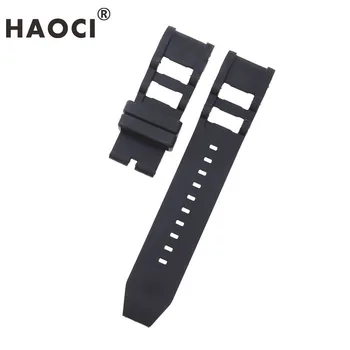 26 mm silikonski watch trak za Invicta ruske Potapljač Model 1090 1436 1088 51.5 mm watchband zapestnica pasu udobno nepremočljiva