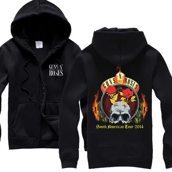 26 modelov Guns N Roses Majica GNR Bombaž Rock zadrgo kapuco shell jakna Guns N' Roses punk hardrock težkih kovin sudadera