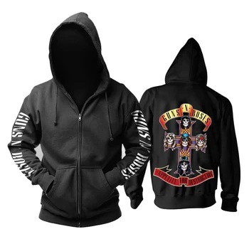 26 modelov Guns N Roses Majica GNR Bombaž Rock zadrgo kapuco shell jakna Guns N' Roses punk hardrock težkih kovin sudadera