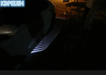 2Pcs Avto Angel Krila LED dobrodošli luči, Vrata Avtomobila z dovoljenjem Projektor Luč za Jaguar xf xe x-type xj-e-vrsta nalepke f-tempo guit