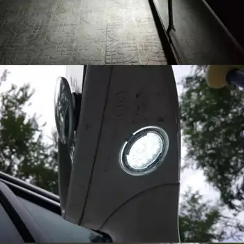 2Pcs LED Pod Strani Ogledalo Mlaka Luč za Ford Edge Fusion Flex Explorer Mondeo Taurus F-150 Ekspedicijo G8TE