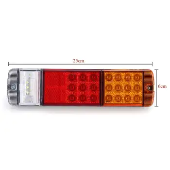 2pcs LED Rep Zadnji Odbijač Luč za Toyota Land Cruiser FJ40 FJ45 BJ40 HJ45 BJ42 Zavore Povratne Vključite Signal Svetilke Luč