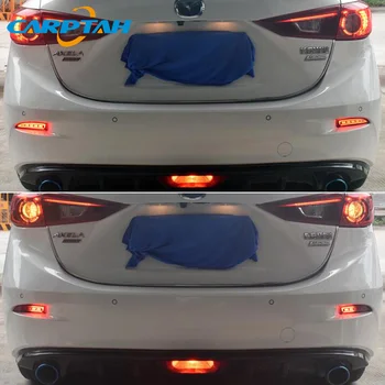 2PCS LED Zadnje luči Za Meglo Mazda 3 Mazda3 Axela - 2018 Avtomobilski Odbijač LED Luč Zavorna Luč Obrnite Kazalnik Signala Reflektor