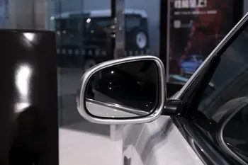 2pcs Strani Rearview Mirror Okvir Pokrova Trim ABS Chrome Za Jaguar XF/XFL 2011-2019 XE-2017 XJ/XJL 2010-2016