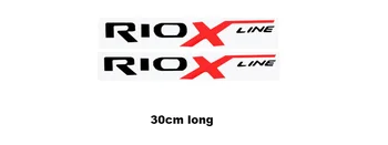 2pcs/veliko karoserije nalepke nalepke nalepke Za Kia RIO RIO X LINE