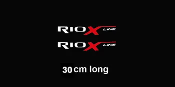 2pcs/veliko karoserije nalepke nalepke nalepke Za Kia RIO RIO X LINE
