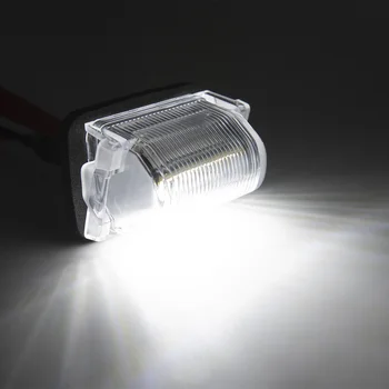 2PCS Xenon bela LED Številka Licence Ploščo Lučka Lučka za Mazda5 za obdobje 2012-CX-9 CX9 07-18 Bela Zadaj Oznako Svetilke
