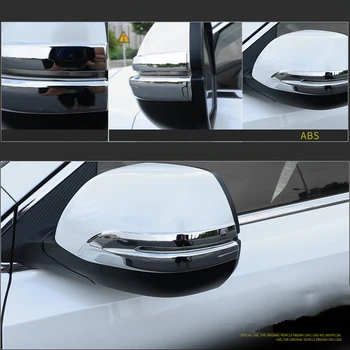 2pcs Za Honda CRV CR-V 2017 2018 ABS Chrome Pogled od Zadaj Rearview Strani Ogledalo Okvir Nalepke Trim Dodatki Zunanjost