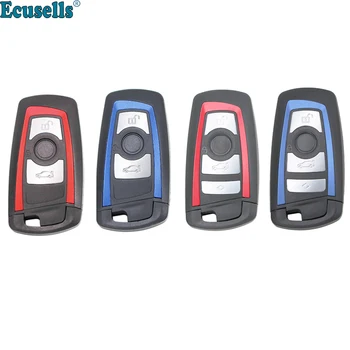 3 Gumb Smart Remote Key Lupini Primeru fob za BMW F CAS4 CAS4+ 3 5 7 Serija X5 X6 F20 F21 F22 F24 F30 F31 F32 z zasilni ključ