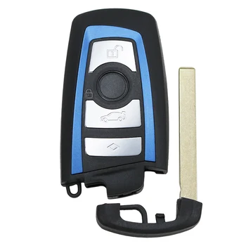 3 Gumb Smart Remote Key Lupini Primeru fob za BMW F CAS4 CAS4+ 3 5 7 Serija X5 X6 F20 F21 F22 F24 F30 F31 F32 z zasilni ključ