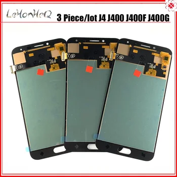 3 kos/veliko J4 2018 J400 LCD zaslon Za Samsung Galaxy J4 J400 J400F J400G LCD-Zaslon, Zaslon na Dotik, Računalnike Skupščine