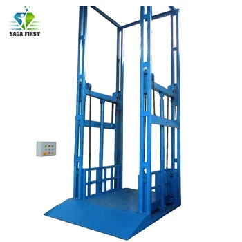 3 m do 10 m vertikalni talni tovora dvigalom platforma skladišče težka teža tovora dvigalo skozi tla