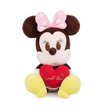 30-46 cm Disney Resnično Ljubezen Mickey Miške Minnie Plišastih Lutka Risanka Mickey Nekaj Igrač za Punco Božično novoletna Darila