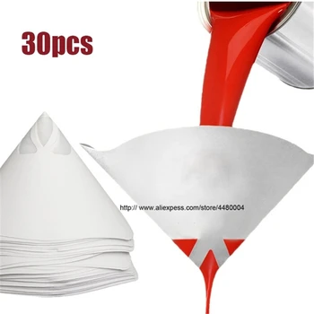 30Pcs visoke kakovosti Fine Barve Papirja Sesalnikov (400 Mikronov) Sito za Filter Nylon Mesh Neto Tok 9.5x16cm