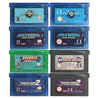 32 Bit Video Igre Kartuše Konzole Kartico Metroi Serije Nič Missio ZDA/EU Različica Za Nintendo GBA
