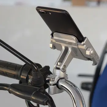 360-Stopinjski Univerzalni Kolo Aluminij Zlitine motorno kolo, motorno kolo Krmilo Držalo Stojalo držalo Za iPhone Xiaomi Samsung 4-6.4