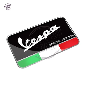 3D Motociklistična Nalepko Italija Zastavo Posebna Izdaja Nalepko Primeru za PIAGGIO VESPA GTS GTV LX Decals