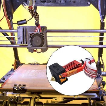 3D Tiskalnik, MK8 Hotend Komplet z Iztiskanje Print Head Sestavljeni Vroče Iztiskanje Koncu Komplet za Edaja 3 Edaja 3 Pro