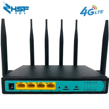 3G4G LTE dual SIM kartico, usmerjevalnik industrijske razred cpe usmerjevalnikom 4G LTE modem, WiFi usmerjevalnik z dvojno SIM v režo za kartico LAN port VPN 32 uporabnikov