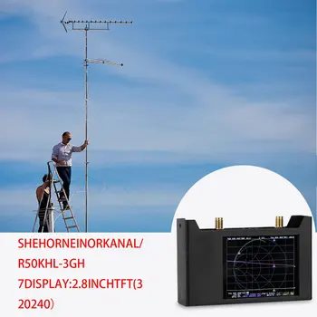 4.0 Zaslon 3G Vektorski Analizator Omrežja Vna Hf Vhf Uhf Antena Analyzer Kratkotalasni Železa Ohišje Črno Vrečko za Shranjevanje Pribor