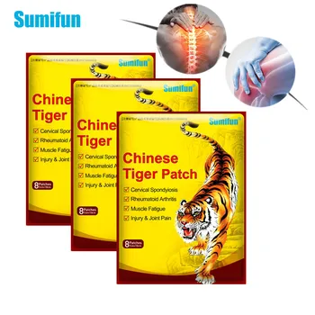 40pcs Sumifun Tiger Balzam za Lajšanje Bolečin Obliž Vratu Ledvenih Artritis Prvotne Kitajski Zeliščni Medicinske Mavca Analgetik Smetane