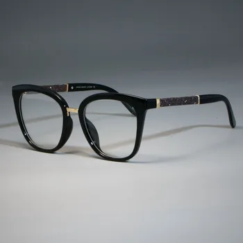 45074 Optični Lady Kvadratnih Očala Okvirji Ženske Sijoče Rdeče Barve Očala Modni Očala