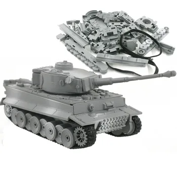 4D Model Tank Gradnjo Kompleti Vojaške Skupščine Izobraževalne Igrače, Okrasni Material Panther Tiger Turmtiger Napad
