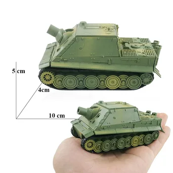 4D Model Tank Gradnjo Kompleti Vojaške Skupščine Izobraževalne Igrače, Okrasni Material Panther Tiger Turmtiger Napad