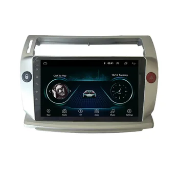 4G LTE Android 10.1 Za Citroen C4 C-Triomphe C-Quatre 2004-2009 Multimedijski Predvajalnik Avto DVD Predvajalnik Navigacija GPS Radio