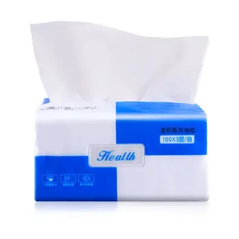 4Pcs Multifold Toaletni Papir Mehko Močno Series 3-Slojna Roll Listi Kopel Tissue Papirja Za Otroka