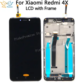 5.0 Palčni Zaslon Za Xiaomi Redmi 4X LCD-Zaslon na Dotik Z Okvirjem Skupščine Xiomi Redmi 4X LCD Zaslon