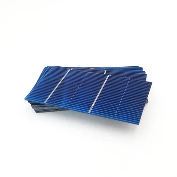 50Pcs solarnimi DIY Sončne Celice Polikristalni Fotonapetostni Modul DIY Solarni Polnilec Painel Sončne 0.54 W 78*39 mm