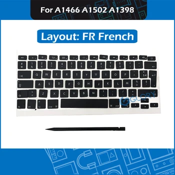 50set/Veliko AP08 AP11 Tipko FR francoski Keycap celoten sklop za Macbook Air Pro Retina 13